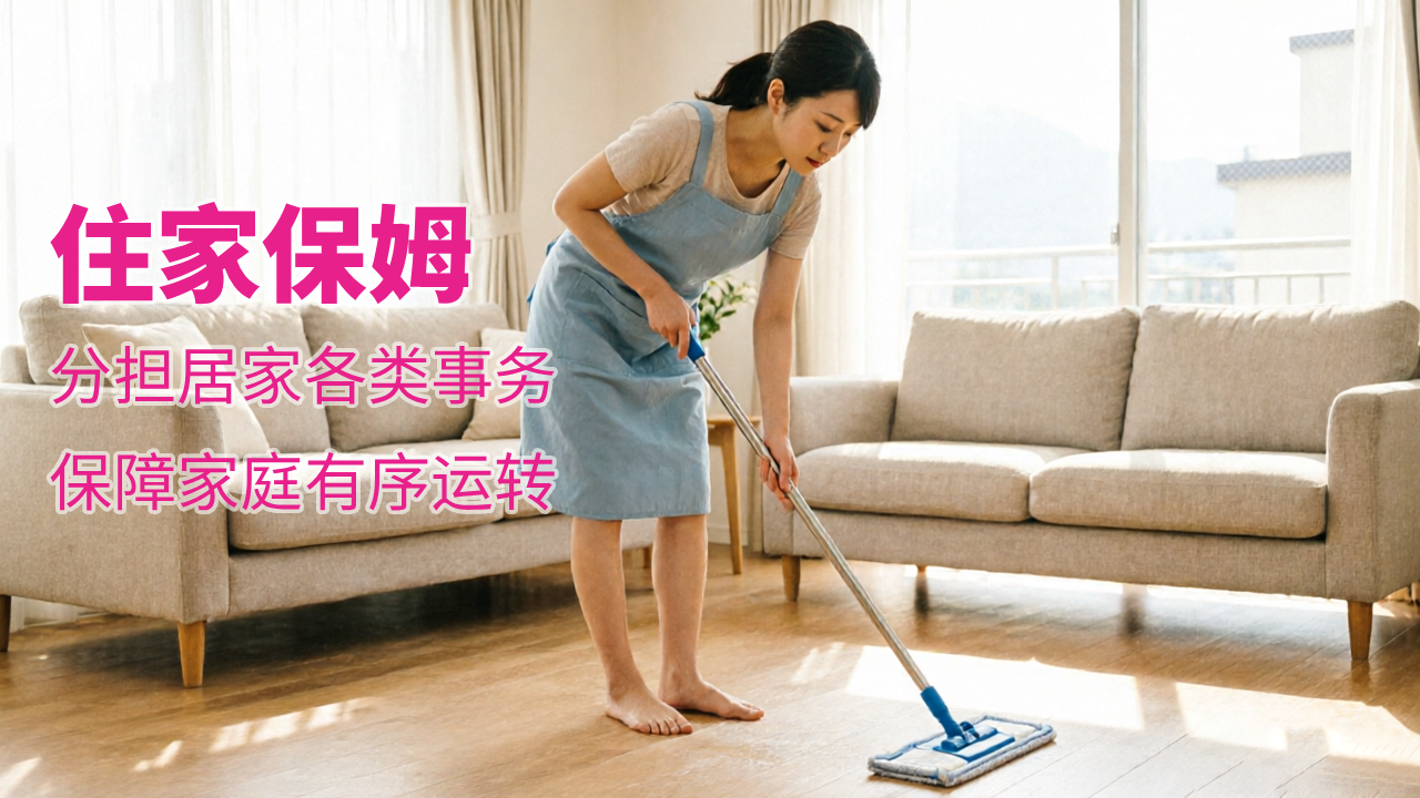 住家保姆服务示意图